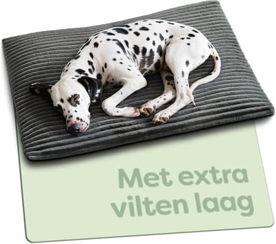 Zelfverwarmende Hondenmat - Grote Comfortabele Warmtedeken - Wasbaar & Antislip - 90x60 cm
