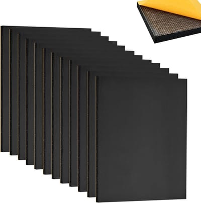 12x Zelfklevende Schuimplaten 3mm Dik - Antislip Vloer- en Meubelbeschermers