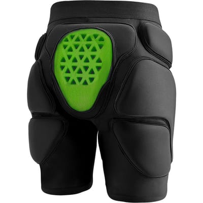 Short rembourré pour le patinage Protection 3D Short de skate pour femmes Hommes Rembourrage EVA à fort impact Tissu Lycra respirant gray