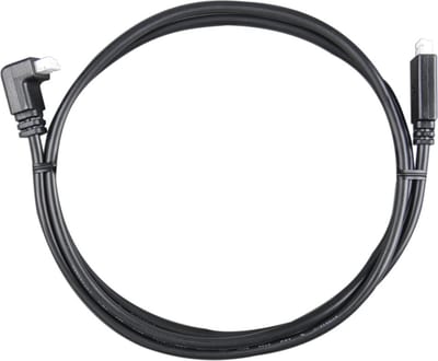 Victron VE.Direct Kabel 10m (one side Right Angle conn)