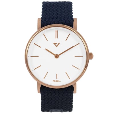 Prisma Unisex P.1629.WG22 horloge Nylon blauw 5 ATM