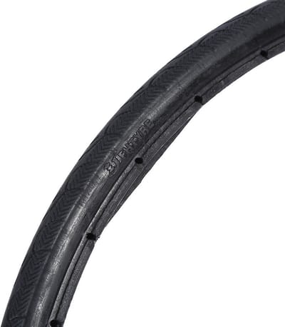 MTTproducts- Massieve Band Anti-breuk - PU-band - Gebogen Loopvlakgroeven - Verbeterde Grip - 700C x 23 - Duurzame Flexibiliteit - Fietsband