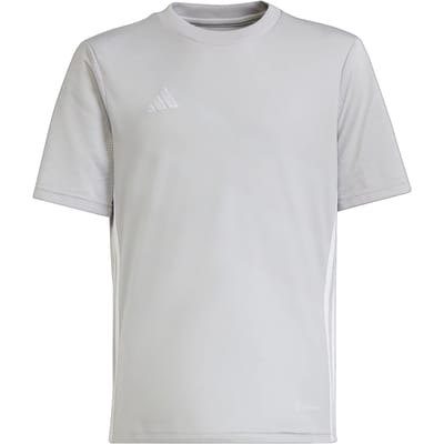 Adidas Tabela 23 Shirt Korte Mouw Kinderen - Lichtgrijs / Wit | Maat: 164