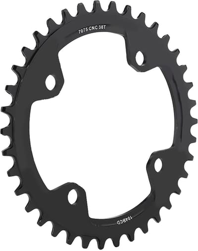 Byshayne- Kettingblad 104 BCD - Aluminium Legering - 32/34/36/38 Tanden - BMX/MTB/Fietsen - Lichtgewicht - Eenvoudig te Installeren - Fiets Kettingblad