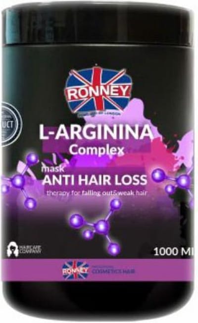 RONNEY Professional L-Arginina Complex Anti Hair Loss Masker 1000ml - Haarmasker tegen Haaruitval