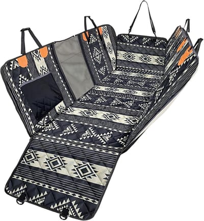 Autozitje Beschermhoes Honden - Honden Autostoelhoes - Voertuig Beschermen - Waterdicht Antislip - 147x137cm - Enkel kenmerk