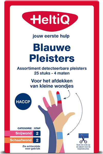 Heltiq Detecteerbare - 26 stuks - Pleisters