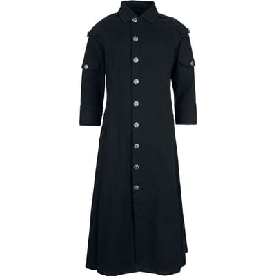 Gothicana by EMP - Gothic Lange jassen - Cloaked in Darkness - S tot L - voor Mannen - zwart