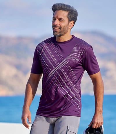 ATLAS FOR MEN - Set van 3 T-shirts Sportsmen - Heren - Verkrijgbaar in grote maten - L