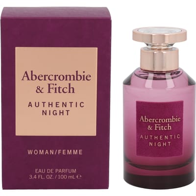 Abercrombie & Fitch Authentic Night Woman Eau de Parfum Spray Damesparfum Dames 100 ml