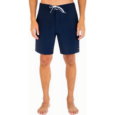 Hurley Phntm Eco Oao Solid 18 Boardshort Obsidian Size: 28 | Swimming Trunks Outlet | Heren | Blauw