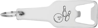 Akyol - bowlen flesopener - Bowlen - sporters - inclusief kaart - sport cadeau - sporten - leuk kado voor je sporter om te geven - 105 x 25mm