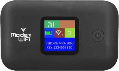 300 Mbps 4G LTE mobiele wifi-hotspot, draagbare reisrouter, simkaartslot (simlockvrij), ondersteunt tot 10 apparaten, geschikt voor Europa, Afrika, Zuidoost-Azië en Noordoost-Azië