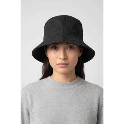 Timberland Heavy Canvas Bucket Hat Black Maat: S/M | Petten Outlet | Heren | Zwart
