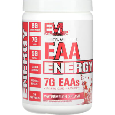 EVL Nutrition EAA Energy (30 serv) Watermelon Splash - Aminozuren - EAA