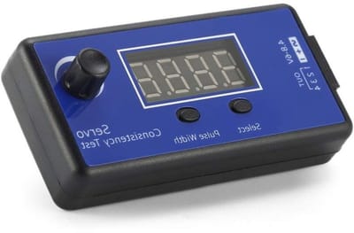 Digitale Saervo Tester voor ESC Consistentie en Motorprestaties van RC Helicopters, Vliegtuigen en Auto's
