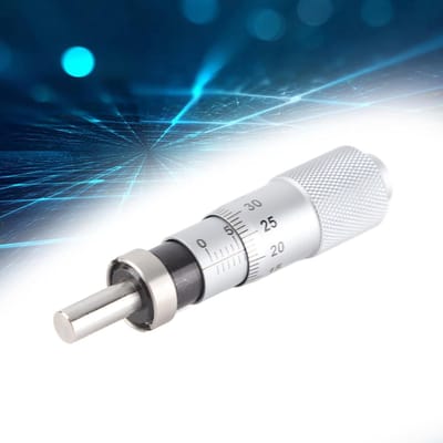 0-13 mm Metalen Micrometer Hoofd voor Binnendiameter met Moer - Meetgereedschap voor Fijnafstemming van Diverse Nauwkeurigheid Instrumenten