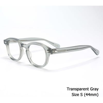 Johnny Depp Lunettes Lemtosh Monture Homme Femme Marque de Luxe Vintage Lunettes d'Ordinateur Monture en Acétate Boîte pour Lunettes à Verres Transparents