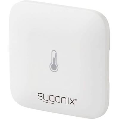 Sygonix SY-6052186 Temperatuursensor en luchtvochtigheidssensor Wit