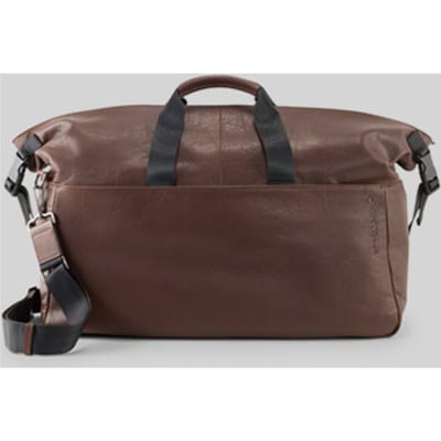 Leren weekendtas Clapton Thomas, bruin