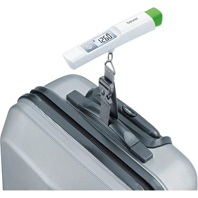 Beurer LS 20 ECO Kofferweegschaal - Bagageweger - Batterijloze bagageweegschaal - Automatische hold - tot 50 kg - 5 Jaar garantie