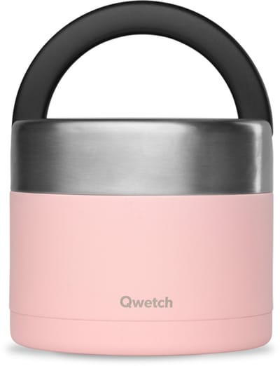 Qwetch Lunchbox handvat Geïsoleerd - Pastel Roze