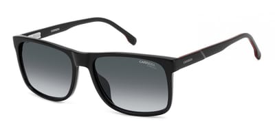 Carrera C FLEX 01/G/S BLACK RED/ DARK GREY SHADED 57/17/145 Herrenbrillen Zonnebrillen