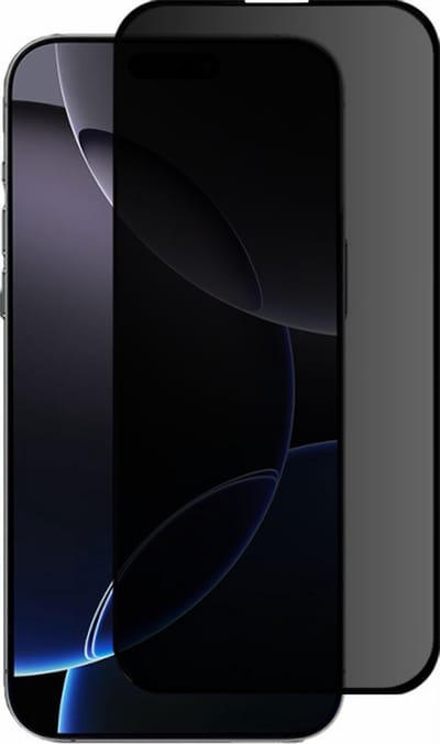 Privacy Screenprotector Geschikt Voor iPhone 16 Pro - Volledige Beschermglas - PREMIUM Tempered Glass - 1 stuk