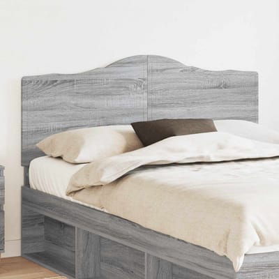 vidaXL Hoofdbord Grijs Sonoma Bewerkt hout
