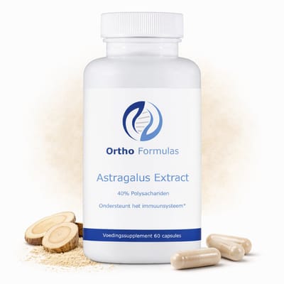 Astragalus Extract Supplement – Immuunsysteem Versterken & Vitaliteit Support – 500 mg – 60 Vegan Capsules