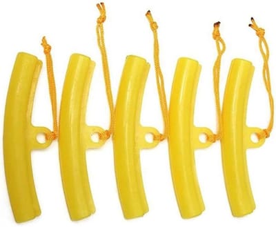 Bandenwissel Tool - Velgbeschermers Set - Banden Vervangen - Zacht Polyurethaan - 5 stuks - Geel