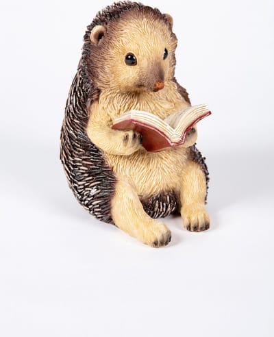 Lezende Egel - Hamac - Tuinbeelden - Dieren - Kunsthars