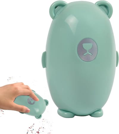 Herbruikbare Pluisroller - Wasbaar Reinigingsgereedschap - Kleding Reinigen - Hoge Hechting Technologie - 10 x 7 cm - Groen