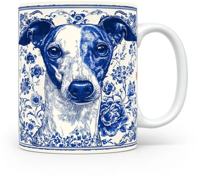 Mok Greyhound Beker voor koffie of tas voor thee, cadeau voor dierenliefhebbers, moeder, vader, collega, vriend, vriendin, kantoor, opa, oma, hond, kerst, sinterklaas, verjaardag