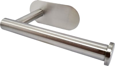 Sanics® WC Rolhouder Zonder Boren - Toiletrolhouder Zelfklevend - WC Papier Houder - Closetrolhouder Zilver RVS