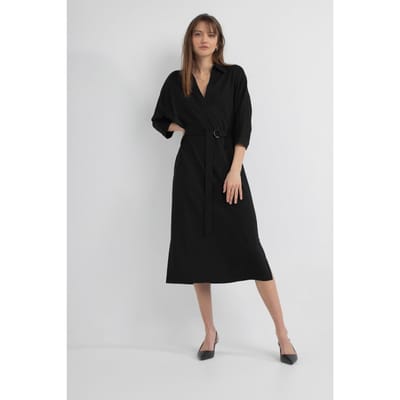 Josephine & Co Pearl Dress Black Size: 34 | Shirt Dresses Outlet | Dames | Zwart