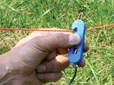 Koltec Spanningstester — eenvoudige neon‑spanningstester voor afrastering (met aardereferentie)