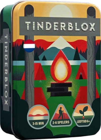 Tinderblox - Snel & Spannend - Compact Gezelschapsspel