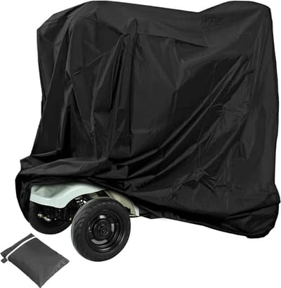 Scootmobiel Hoes - Elektrische Hoes Waterdicht - Hoes Voor Elektrische Scootmobiel - 210D Oxford Universele Zeildoek - Voor Elektrische Mobiele Telefoon Regenhoes - Beschermhoes Voor Rolstoel - 190 X 71 X 117 Cm