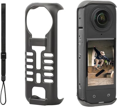 Beschermhoes Camera - Camera Accessoire Thermo Grip - Camera Beschermen - Hitte Dissipatie - N.v.t. - Zwart
