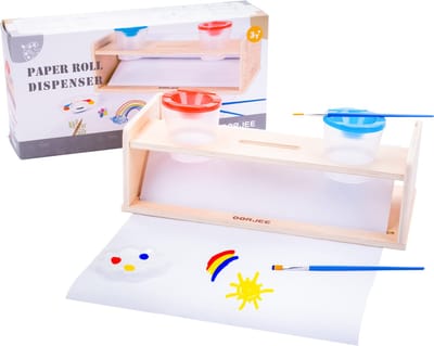 Papierrolhouder hout
