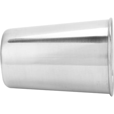 4 stuks Draagbare Roestvrijstalen Bekers Set voor Outdoor Kamperen Reizen (L) white