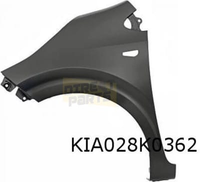 Kia Picanto voorscherm Rechts - met knipperlichtgat - 66321G6100