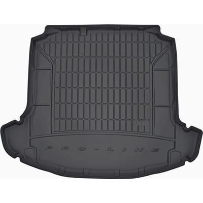 Premium Pro - Skoda Rapid Liftback 2012-2019 - Kofferbakmatten - TPE Rubber - Met Zijvakken - 5 cm Rand