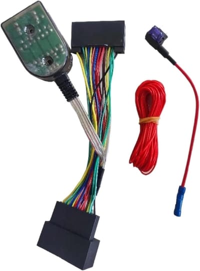 Autoradio Adapterkabel - Radio Bedrading Harness - Audio Installatie - Plug and Play - 185 cm - Zwart