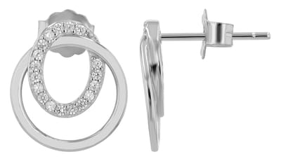 AKZENT Akzent dames oorbel "Dea" aus 925 Sterlingzilver, gerhodineerd, duurzaam