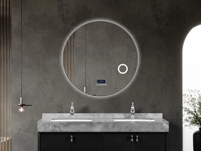 Mawialux LED Badkamerspiegel - Bluetooth - Livia - 90cm - grijs