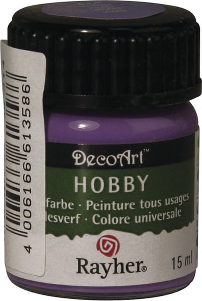 Hobby allesverf paars 15 ml