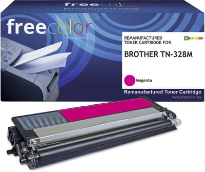 BROTHER TN-328M - toner FREECOLOR - HC- Magenta 6000p