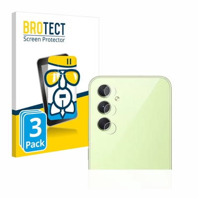 Screenprotector 3 Stuks voor Samsung Galaxy A54 5G (ALLEEN Camera Lens) Beschermglas transparant